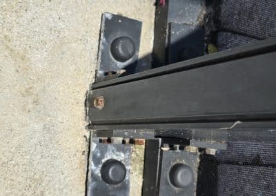 Nylo Tech screws hiding the corrotion scaled