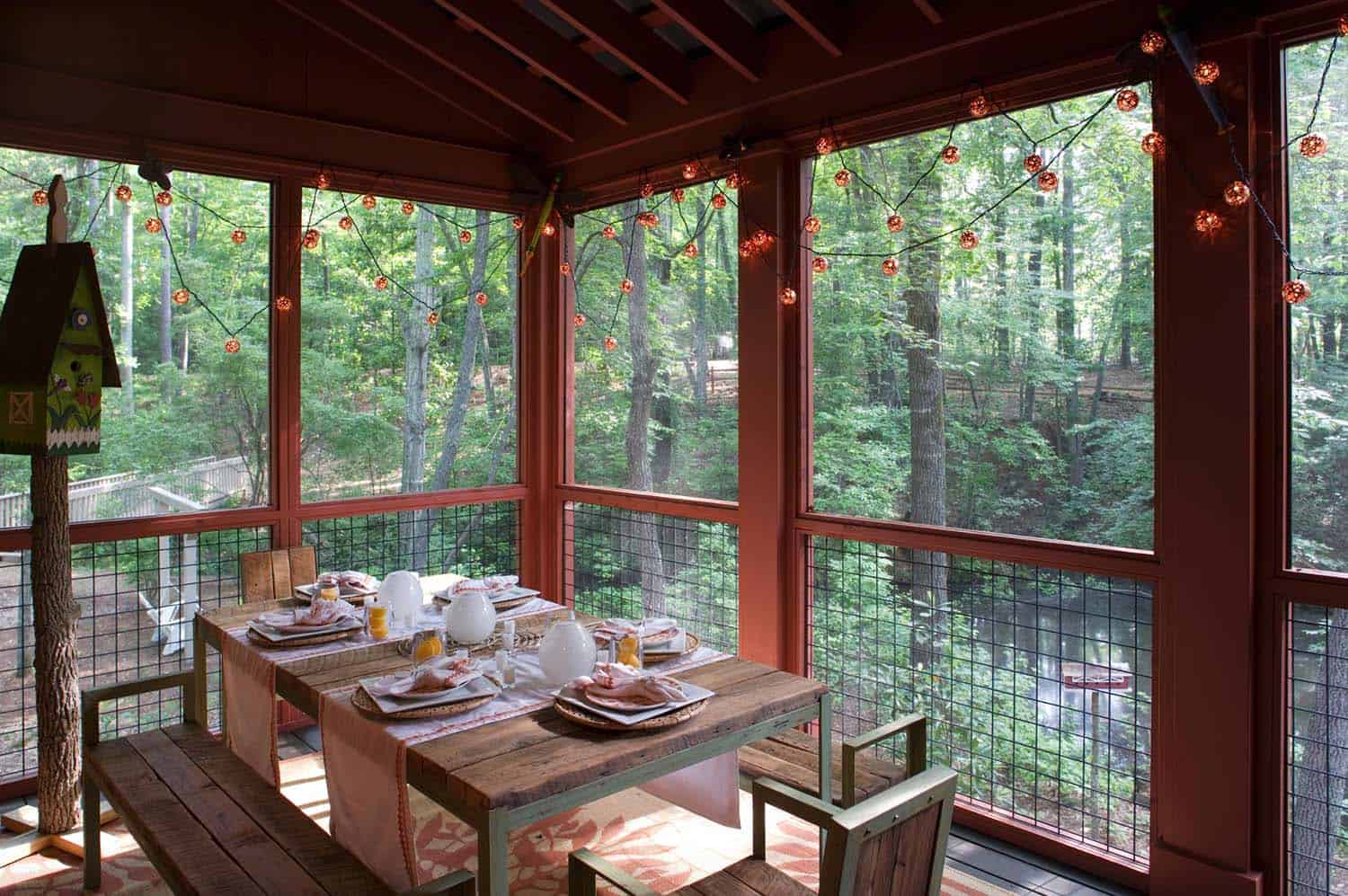 Farmhouse Screened In Porch