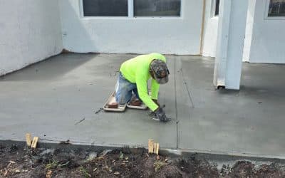Stamped Concrete Repair and Outdoor Improvement with ProScreen Enclosures
